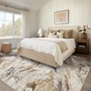 Washable Modern Printed Rug Non Slip Low Pile Rug Soft Contemporary Throw Floor Cover Foldable Indoor Carpet for Living Room Bedroom Playroom - 4 of 4