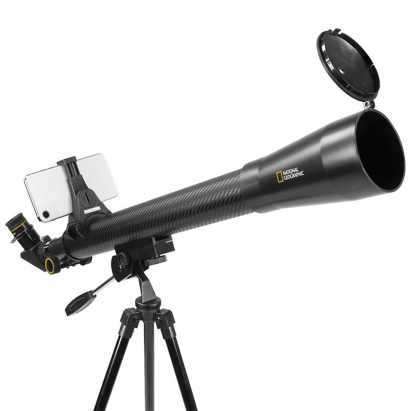 National Geographic StarApp50- 50mm Refractor Telescope w/ Astronomy APP, 2 of 9