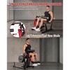Leg Extension and Curl Machine, 4-In-1 Leg Press Machines for Home Gym, 700Lbs Weight Capacity Adjustable Workout Equipment, Exercise Bench - 2 of 4