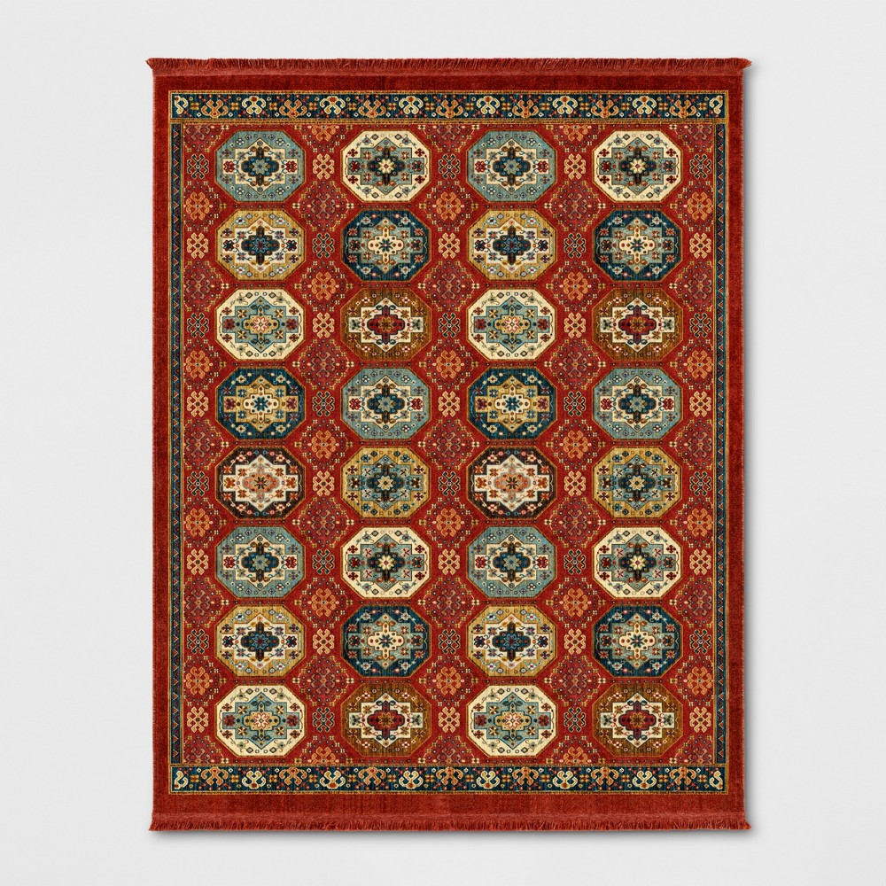 Photos - Area Rug 10'x13' Medallion Woven  Dark Auburn - Threshold™