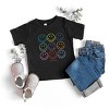 The Juniper Shop SmileyWorld Wink Rainbow Swirl Toddler Short Sleeve Tee - 4 of 4