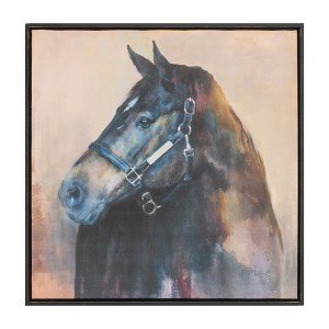 Melrose Horse Canvas Art 24"SQ - 1 of 1