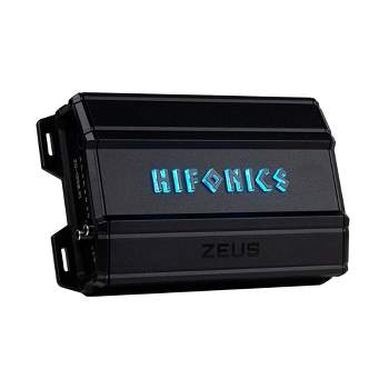 Hifonics Zeus Delta 1,350 Watt Compact Mono Block Nickel Plated Mobile Car Audio Amplifier with Auto Turn On Feature, ZD-1350.1D, Black