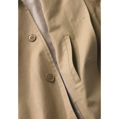 KingSize Water-Resistant Trench Coat - 2XL, Khaki — фото 5