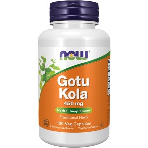 Gotu Kola 450mg by Now Foods  -  100 Capsule - 1 of 2