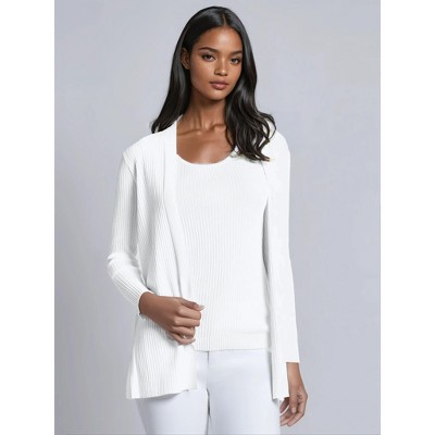 Jones New York Open Front Sutton Cardigan