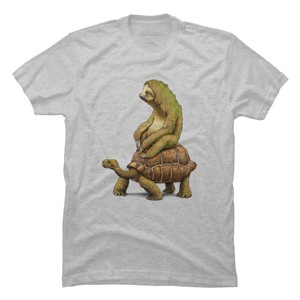 Men's Design By Humans Speed is Relative By MusarterD3 T-Shirt - 1 of 4