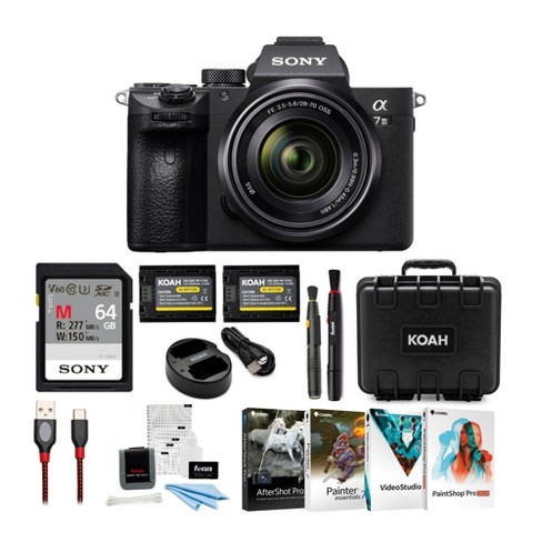 Sony Alpha a7 ii Mirrorless Digital Camera with 28-70mm SLR