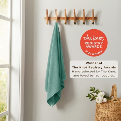 Mineral Blue Cotton Quick Dry Hand Towel Set - Pack of 6