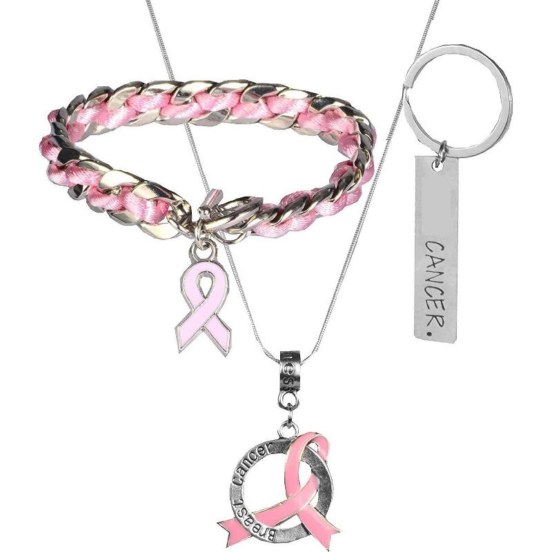 MEANT2TOBE Breast Cancer Survivor Gifts for Women, Silver, 1 of 4