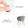 Unique Bargains Non-Slip Wear-Resistant Chair Leg Cover Cap for Hardwood Floors - 4 of 4
