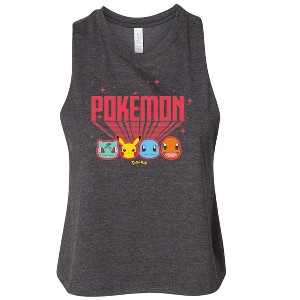 Women's - Pokémon - Retro Pokémon Graphic Racerback Tank - 1 of 3