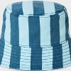 Baby Boys' Striped Bicolor Blue Bucket Hat - Cat & Jack™ Blue - 3 of 3