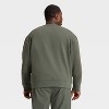 Men's Active Comfort Fleece Crewneck Sweatshirt - All In Motion™ - 2 of 3