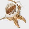 Straw Fish Crossbody Bag - A New Day™ Cream - 4 of 4