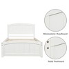 CAVINAS Retro Platform Bed Frame with Headboard,Footboard,Wood Slat Support,No Box Spring Needed - 4 of 4