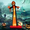 NAYSAYE Inflatable Holiday Decoration Giant Grim Reaper Outdoor Display for Halloween Yard, Multicolor, 72"*55.2"*144" - 2 of 4