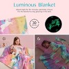 Joyfy Glow in The Dark Blanket 50" x 60" - Ultra Soft & Plush Blanket for Kids Birthday Bedroom Decor, Unicorn Gifts for Girls Boys Age 2 3 4 + - 3 of 4