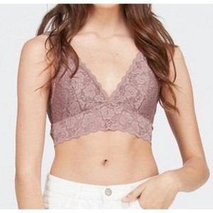 Women's Scalloped Lace V Neck Padded Bralette - WISHLIST - 1 of 2