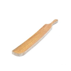 Gulches Brown Rectangular Wood 18 Inch Decorative Bowls 1 Pack - 1 of 4
