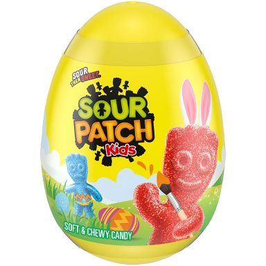 SOUR PATCH KIDS Easter Treat Sized Candy Filled Egg - 0.88oz