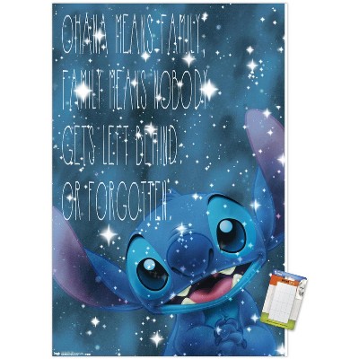 Trends International Disney Lilo And Stitch - Sitting Framed Wall Poster  Prints : Target