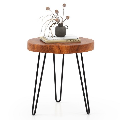 Target end hot sale tables rustic