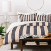 Deny Designs 2pc Twin/Twin XL Daniel Coulmann Stripes 001 P Basaltic Duvet and Sham Set - 3 of 4