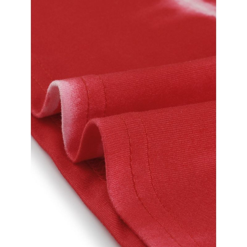 Agnes Orinda Women's Plus Size Tie Dye Side Slit 3/4 Sleeve Stripe V Neck Casual Blouses, 5 of 6