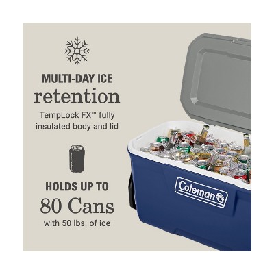 Twilight Blue 100qt Wheeled Heavy-Duty Cooler
