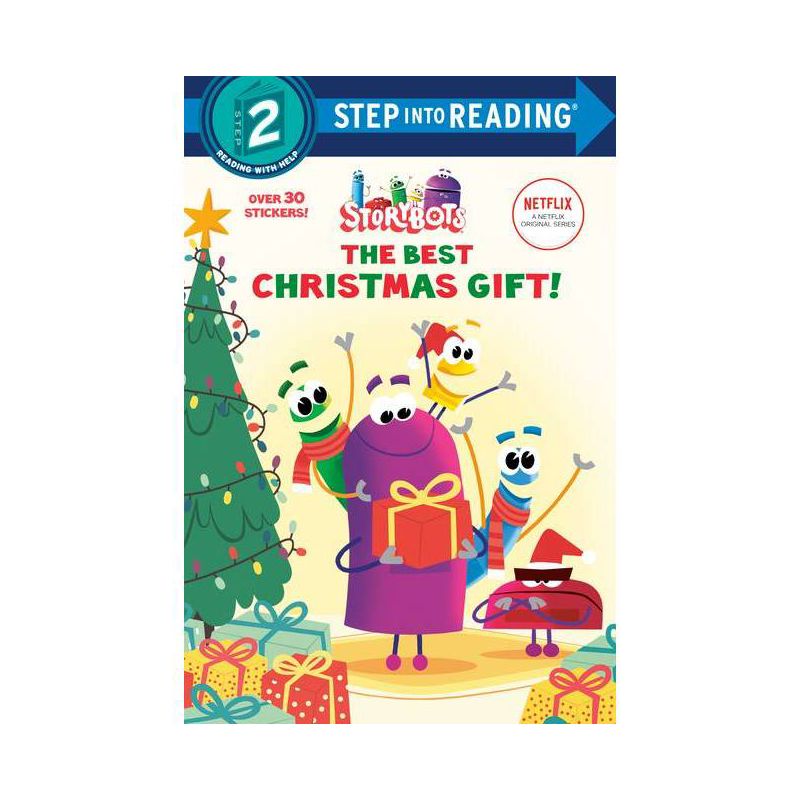 The Best Christmas Gift! (Storybots) - (Step Into Reading) by  Scott Emmons (Paperback), 1 of 2