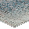 Modway Hesper 5x8 Area Rug – Distressed Floral Lattice in Teal/Beige/Brown, Low Pile Polypropylene - 3 of 4