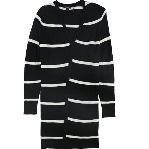 Alfani Womens Striped Duster Cardigan Sweater - 1 of 1