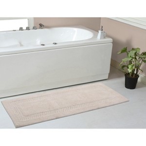 Classy Bathmat Collection Cotton Tufted Bath Rug - Home Weavers - 1 of 4