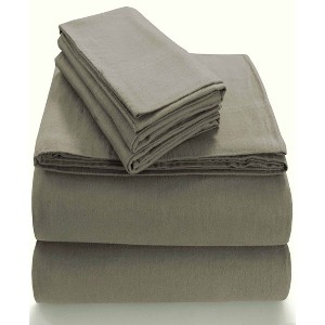 Extra Deep Pocket Solid Sheet Set - Tribeca Living - 1 of 2