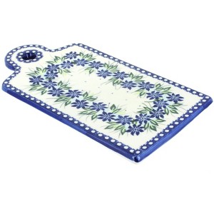 Blue Rose Polish Pottery 23 Vena Cutting Board - 1 of 1