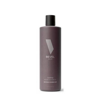 Bevel Sulfate Free Men's Shampoo for Textured Hair with Coconut Oil and Shea Butter - 12oz