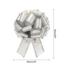 Unique Bargains Large Pull Bow Metallic Car Bows Decorative Gift Wrapping Ribbons - 2 of 4