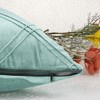 Unique Bargains Luxury Sofa Decorative Solid Diamond Pinch Pleated Throw Pillow Covers 2 Pcs - 4 of 4