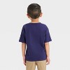 Toddler Boys' 4th of July USA T-Shirt - Cat & Jack™ Navy Blue - 3 of 4