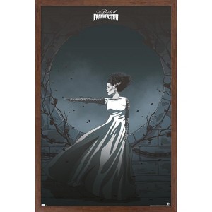 Trends International The Bride of Frankenstein - Illustration Framed Wall Poster Prints - 1 of 4