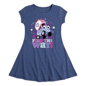 Girls' - Little Tikes - Find the Way Fit & Flair Cap Sleeve Dress - 1 of 3