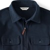 Lands' End Men's Long Sleeve Corduroy Collar Bedford Rib Quarter Zip - 4 of 4