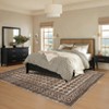 Washable Area Rugs Modern Bordered Floor Cover,Stain Resistant Easy Cleaning Throw Carpet - 3 of 4