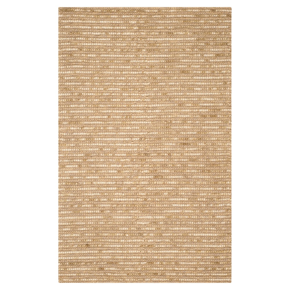 Beige/Multi Stripes Loomed Accent Rug - (2'x3') - Safavieh