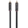 Monoprice Digital Coaxial Audio/Video Cable - 25 Feet - Black | RCA Subwoofer CL2 Rated, RG-6/U 75-ohm - Onix Series - image 3 of 4