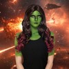 Rubie's Guardians of the Galaxy Vol 2 Gamora Wig Adult Costume Accessory - 3 of 4