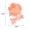 Unique Bargains Flowers Pattern Hair Clip 4.53"x3.54" 1 Pc - 4 of 4