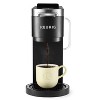 K Duo Plus 12-Cup Black Matte Single Serve and Carafe Coffee Maker