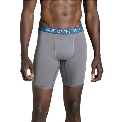 Fruit Of the Loom Men's Getaway Collectionª Long Leg Boxer Brief,3 Pack